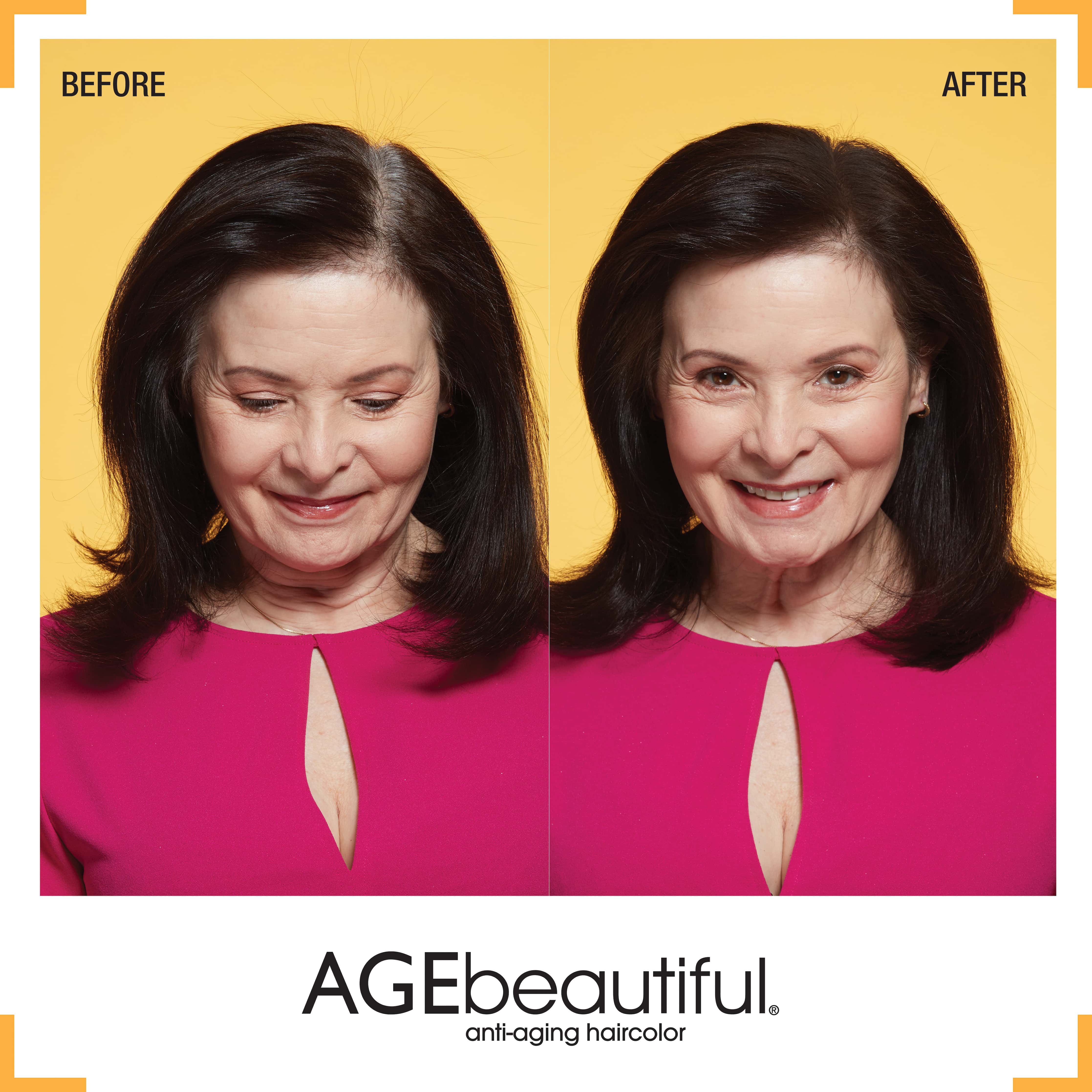 AGEbeautiful® Temporary Root Touch-Up  - Light Intense Red