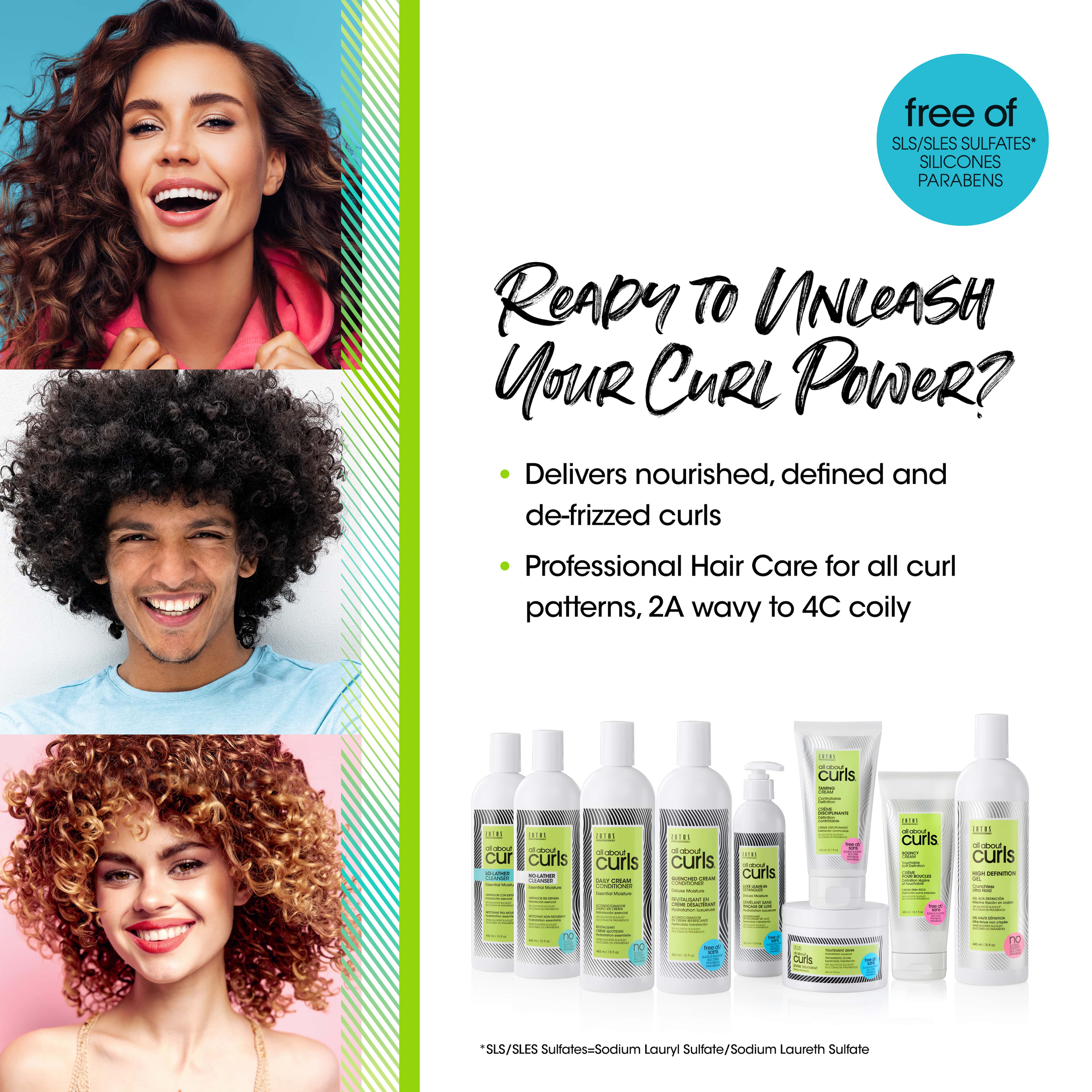 All About Curls® Lo-Lather Cleanser