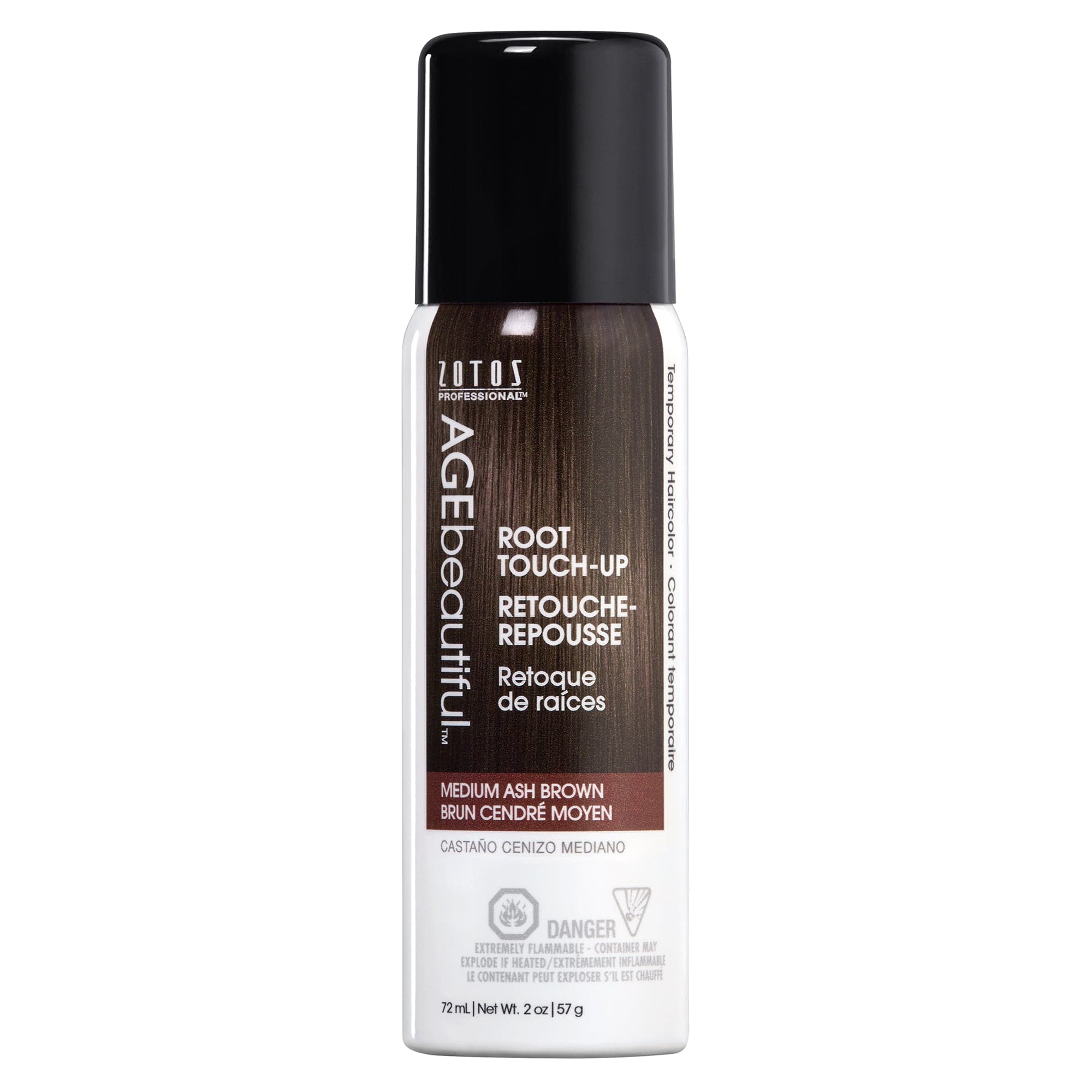 AGEbeautiful® Temporary Root Touch-Up  - Medium Ash Brown